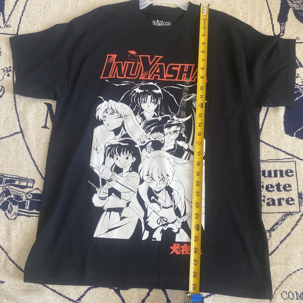 InuYasha Japanese Anime Men's Large T-Shirt New - Picture 5 of 5